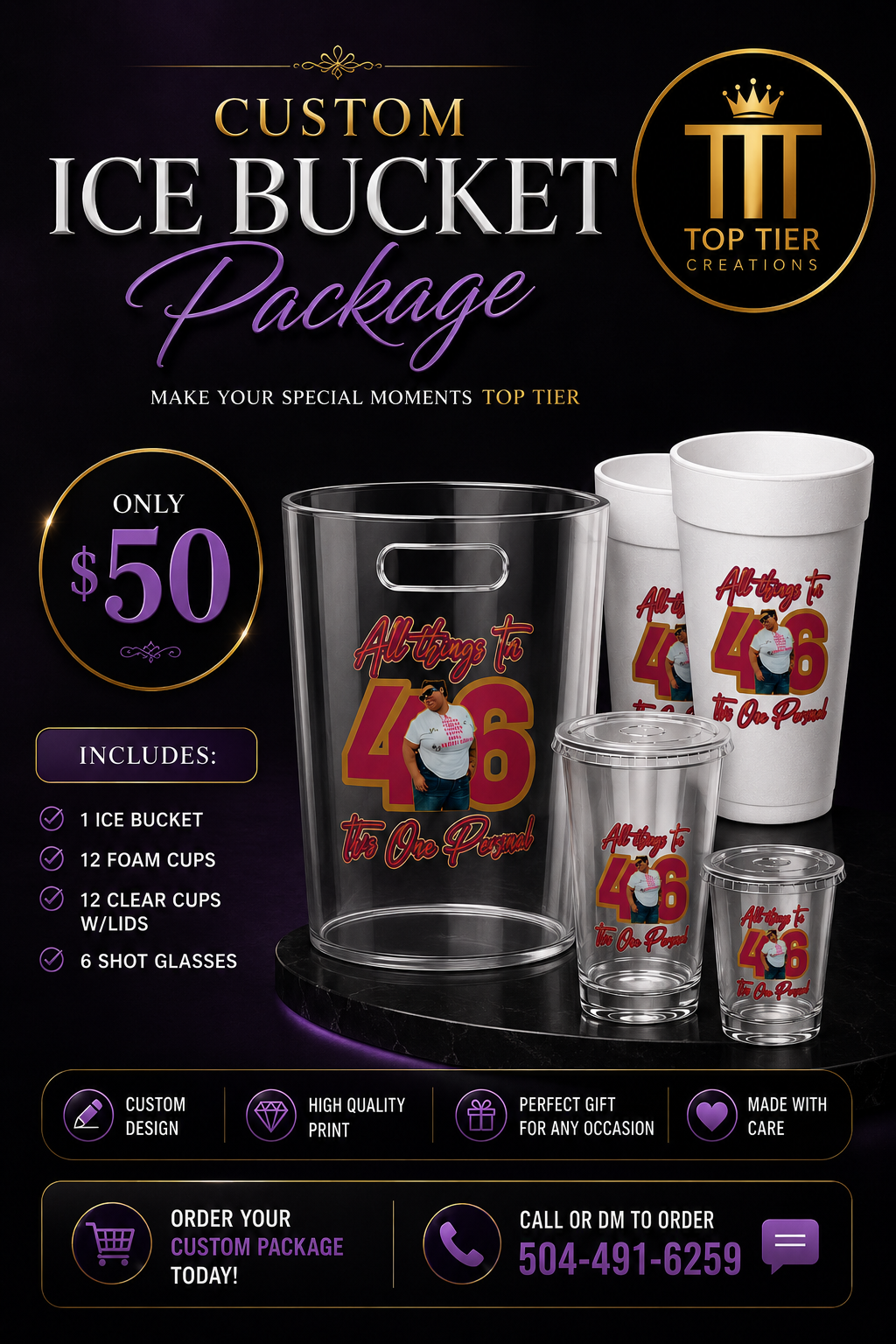 Ice Bucket Packages